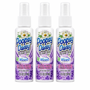 Wizard Poopsy Daisy Toilet Spray (3 Pack)