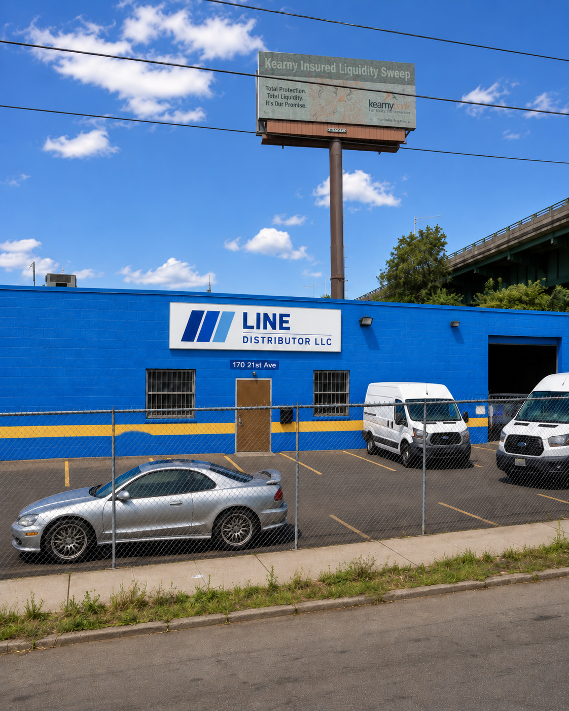 LINE Distributor LLC warehouse building at 170 21st Ave, Paterson, NJ